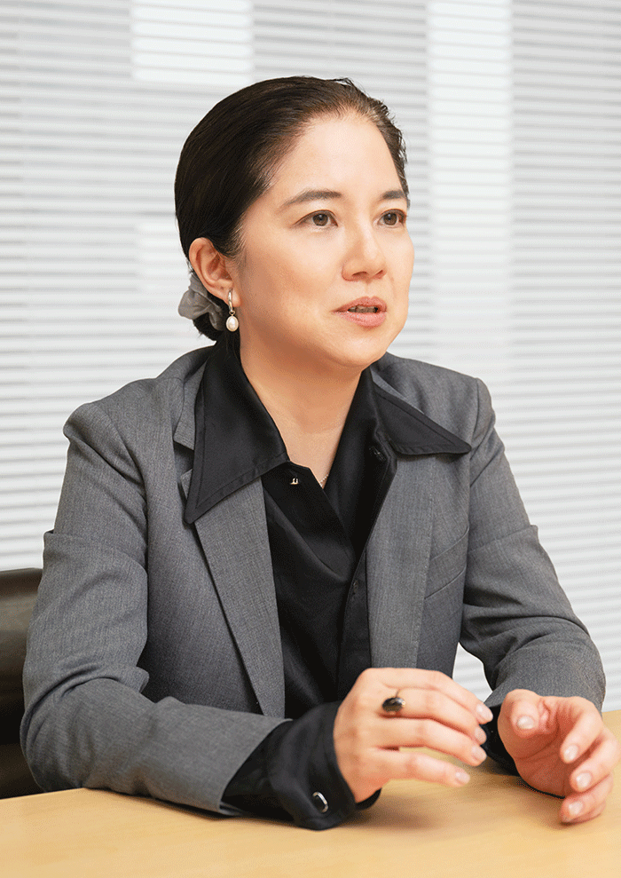 サステナビリティ経営推進室　サステナビリティ経営推進部長　横山 和加子氏
